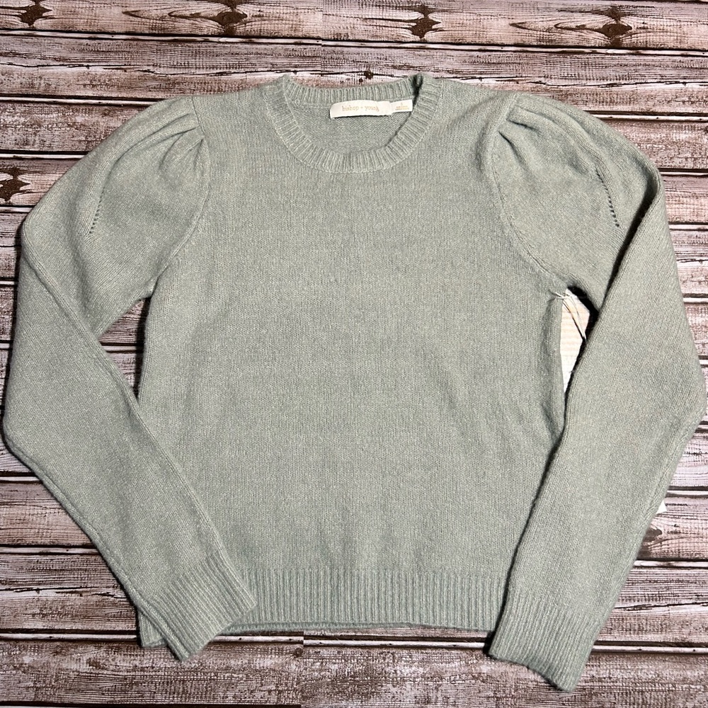 Anthropologie bishop + young Crew Neck Sweater